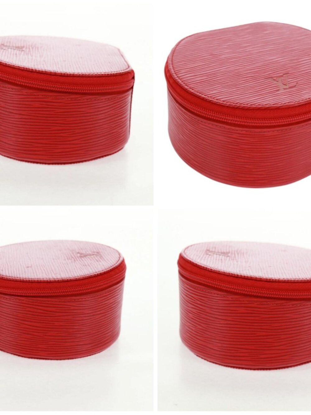 LOUIS VUITTON Epi Ecrin Bijoux 12 Jewelry Box Red M48207 LV Auth 159825V - Picture 16 of 16